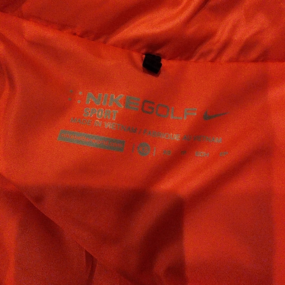 Womens Nike Red/Pink Golf Vest - Picture 2 of 3
